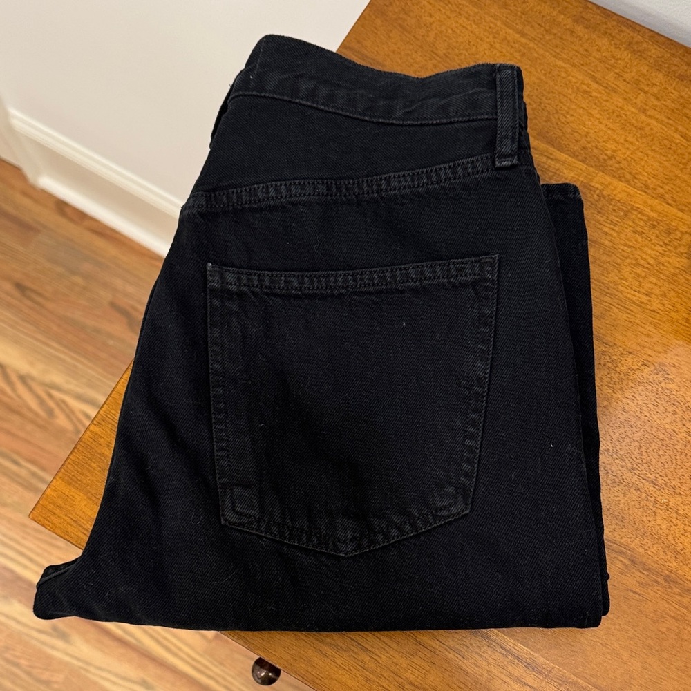 Agolde Black 90s pinch waist Denim Pants